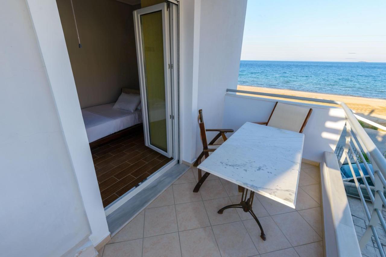 Lemoni Luxury Residence In Front Of The Sea Kechries Екстериор снимка