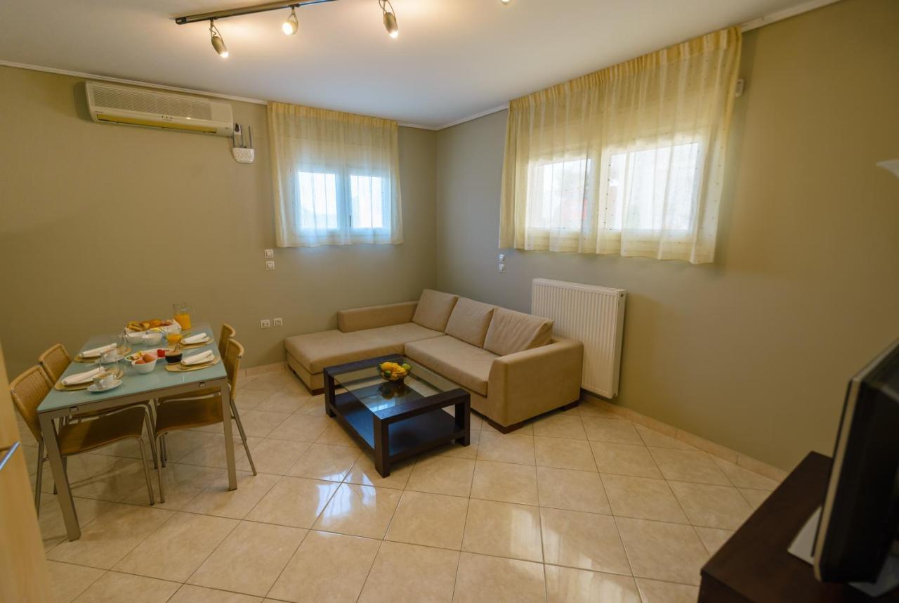 Lemoni Luxury Residence In Front Of The Sea Kechries Екстериор снимка